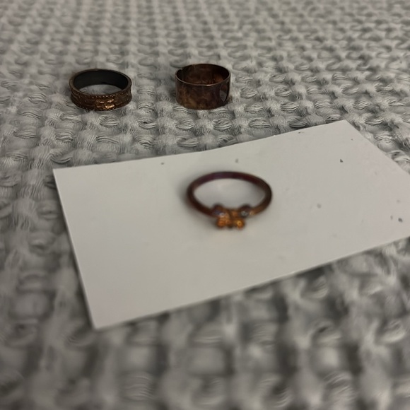 3 Copper Rings - Picture 4 of 5
